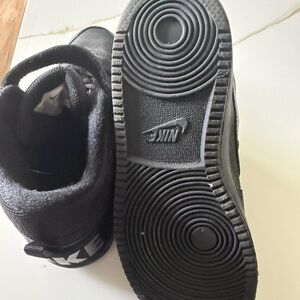 Nike Kids Black High-Top Sneakers